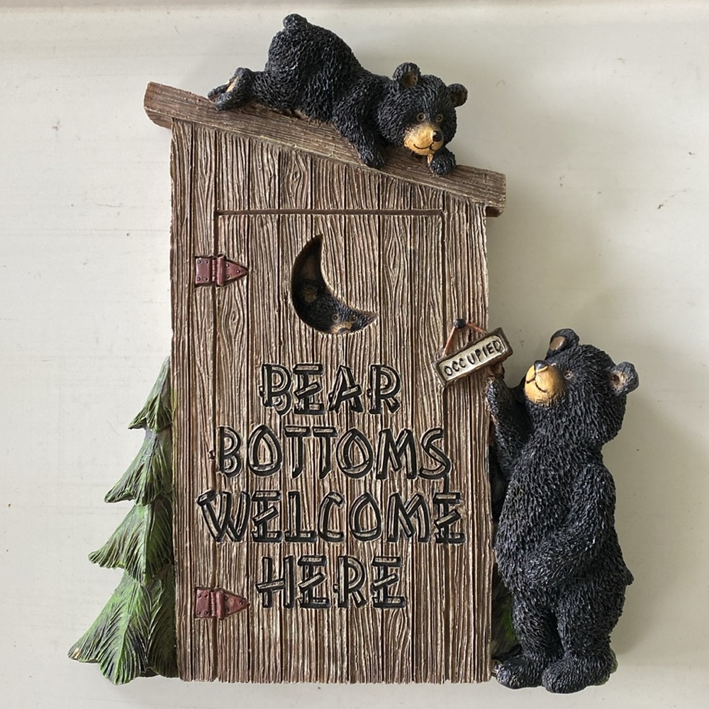 Bears Welcome Wall Plaque - Cabin - Lake House - Camper - Outdoor Sign - Picture 6 of 6
